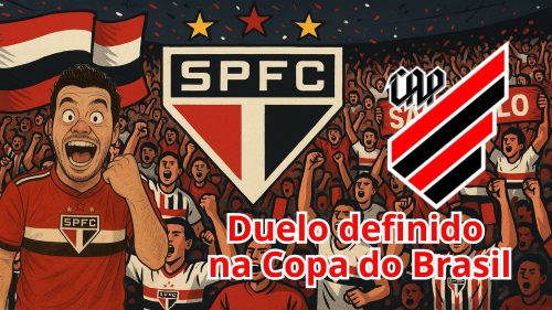 Tricolor enfrentará o Athlético Paranaense nas oitavas da CDB