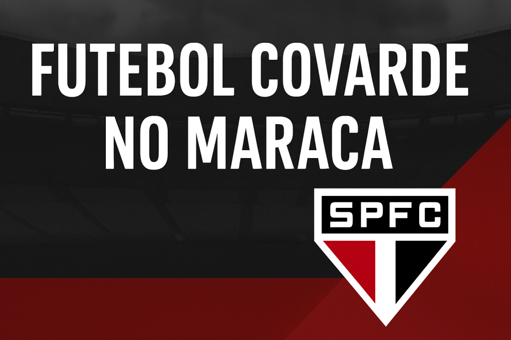 futebol covarde no maraca